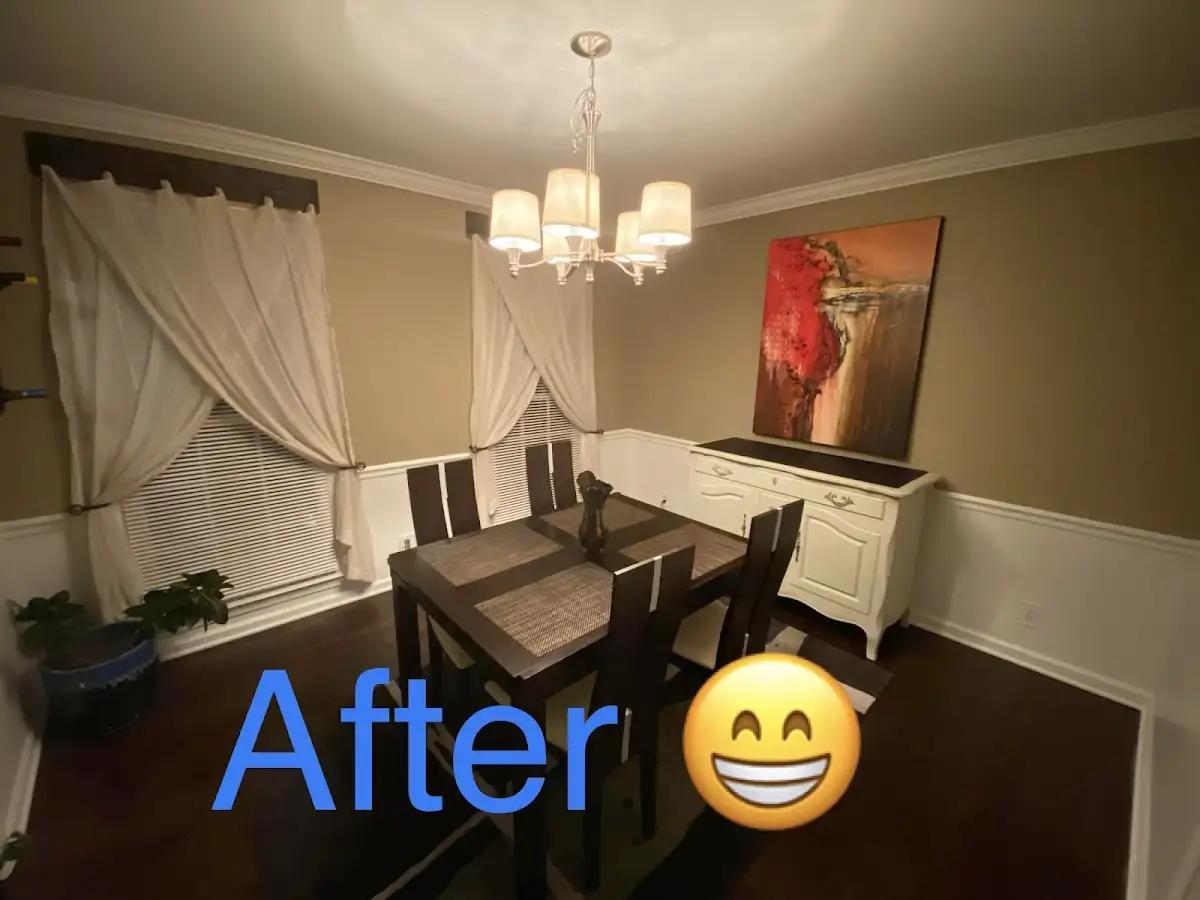 Professional dining room restoration after water damage in Jonesboro